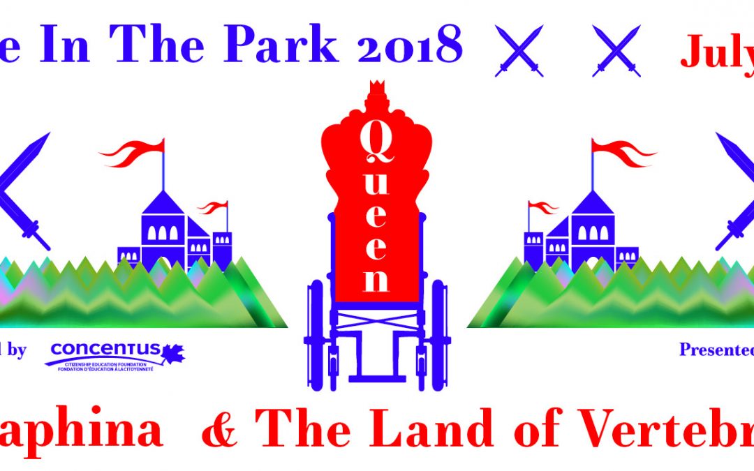 Theatre in the Park – Queen Seraphina and the Land of the Vertebraat